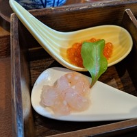 和食 からまつ - 海老とイクラ