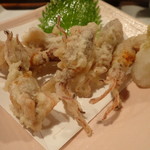 いたる 本店 - ホタルイカの天ぷら