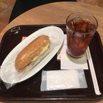 エクセルシオールカフェ - タマゴサラダサンドモーニング400円