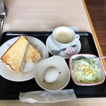 サンク - 玉子トーストセット630円
