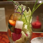 ワサビ - お口直しの生野菜