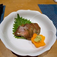 お料理 とみやま - 鰹の醤油漬け