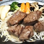 すてーきはうす 伊勢屋 - 仙台牛サイコロステーキ3,500円