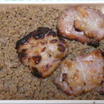 有限会社 九十九鶏本舗 - 大盛はご飯増量と照り焼きが1個追加