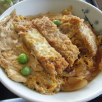 大村庵 - ミニかつ丼アップ