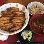 旬食健美  田しろ - 2019年8月時点 いわしの蒲焼き丼大盛り¥1.000