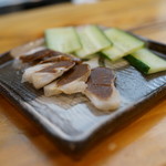 Izakaya Nomura - イカの肝（冷凍輪切り、凍った状態で提供されます）