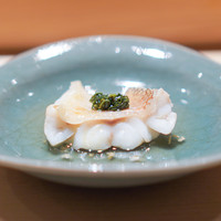 高柿の鮨 - 甘鯛の酒蒸し