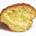 パティスリー ルシェルシェ - マドレーヌの断面。'12 1月下旬