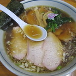 とら食堂 - 焼豚麺（大盛）