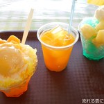 Himeyuri Kankou Senta Deigo - W(ダブル)マンゴー＆マンゴージュース＆おっパインかき氷