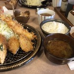 Katsuhiro - ミックスフライ定食
