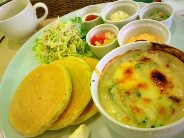 移転 パンケーキ ラボ Pancake Labo 紀和 カフェ 食べログ