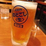 まけんきラーメン - 生ビール