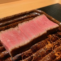 御料理 まつ山 - 米沢牛30ヶ月シャトーブリアン炭火焼