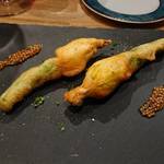 生パスタ専門店 レヴァーロ - 花ズッキーニ