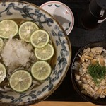 香るつけ蕎麦　蕎麦花 - 