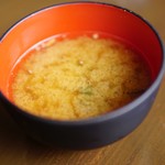 Katsu - 100円でお味噌汁が付けられます