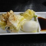 椅子のある立ち呑み つるつるいっぱい - 漬物