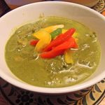 馬来西亜マレー - グリーンカレー