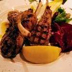 創作イタリアン Gemelli - 羊のグリル( ´∀｀ )b