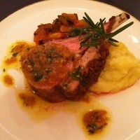 RISTORANTE REGA - 仔羊のロースト　アンチョビソース
