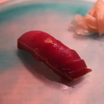 鮨 千陽 - 漬けマグロ