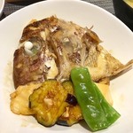 ごはん屋 朔 - 鯛のあら炊き定食