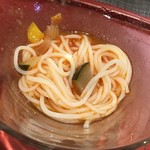 ごはん屋 朔 - ラタトゥイユ素麺