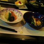 天守閣 - 大人セットメニューの中の一部②(2012.01.29)