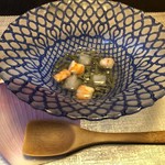 ダイニング和香葉 - じゅん菜と海老 果実酢