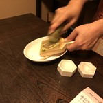 ダイニング和香葉 - 山葵は鮫肌で