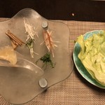 ダイニング和香葉 - レタス巻き