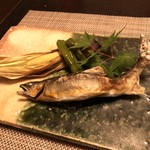 ダイニング和香葉 - 鮎塩焼き