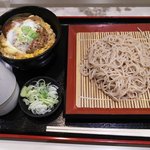 幌加内製麺 - 幌加内製麺 「かつ丼セット」