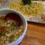 会津ラーメン 和 - 特製青じそ醤油つけ麺