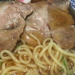 中華そば郷家 - 麺アップ