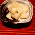 鮨料理 一高 - ガリ食べ放題(笑)好みのガリでした