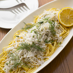 Wakayama whitebait and Setouchi lemon spaghetti