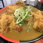 極楽うどん TKU - 鶏天カレーうどん（￥950）