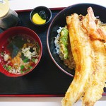 梅本水産 - 穴子天丼