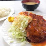ハンバーグ＆洋食　ベア - ハンバーグ・チキンカツ定食