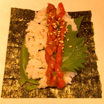 権八 NORI-TEMAKI - 間違って出て来た納豆明太