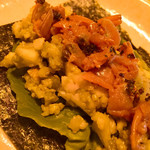 権八 NORI-TEMAKI - 生七味と煮あさり350円＋カリフラワーライス30円