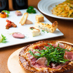 PESCA - 名物パイッツァや、多彩な本格イタリアンが揃うパーティーコース