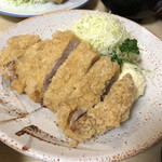 とん八亭 - 「ロースかつ定食」1800円