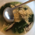 光臨 - 光臨さん2019・8月   野菜と卵のスープ