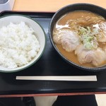 岩手山サービスエリア(上り線) スナックコーナー - 味噌チャーシュー麺