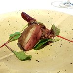 リストランテKubotsu - 七谷鴨のコンフィと臼杵産ビーツ　赤ワインのソース（2019.7）