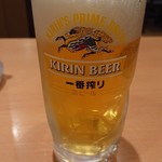 日高屋 - ■生ビール 290円(内税)■ハッピーアワーのお値段。